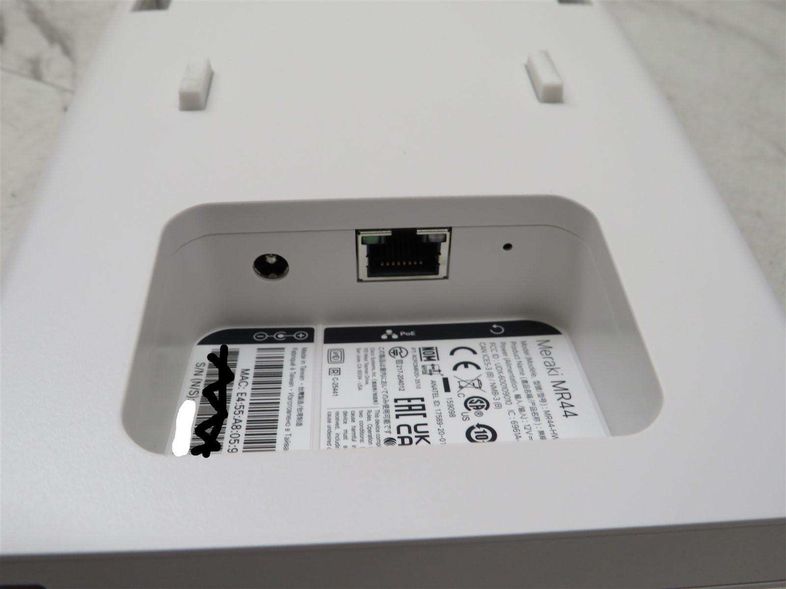 CISCO Meraki MR44-HW Cloud Managed Wireless Access Point 802.11ax Unclaimed NEW