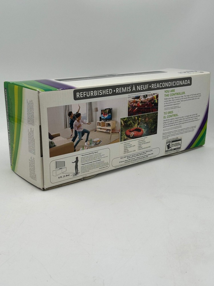 Microsoft Xbox 360 Kinect Sensor Black Video Game Motion Camera - New Open Box