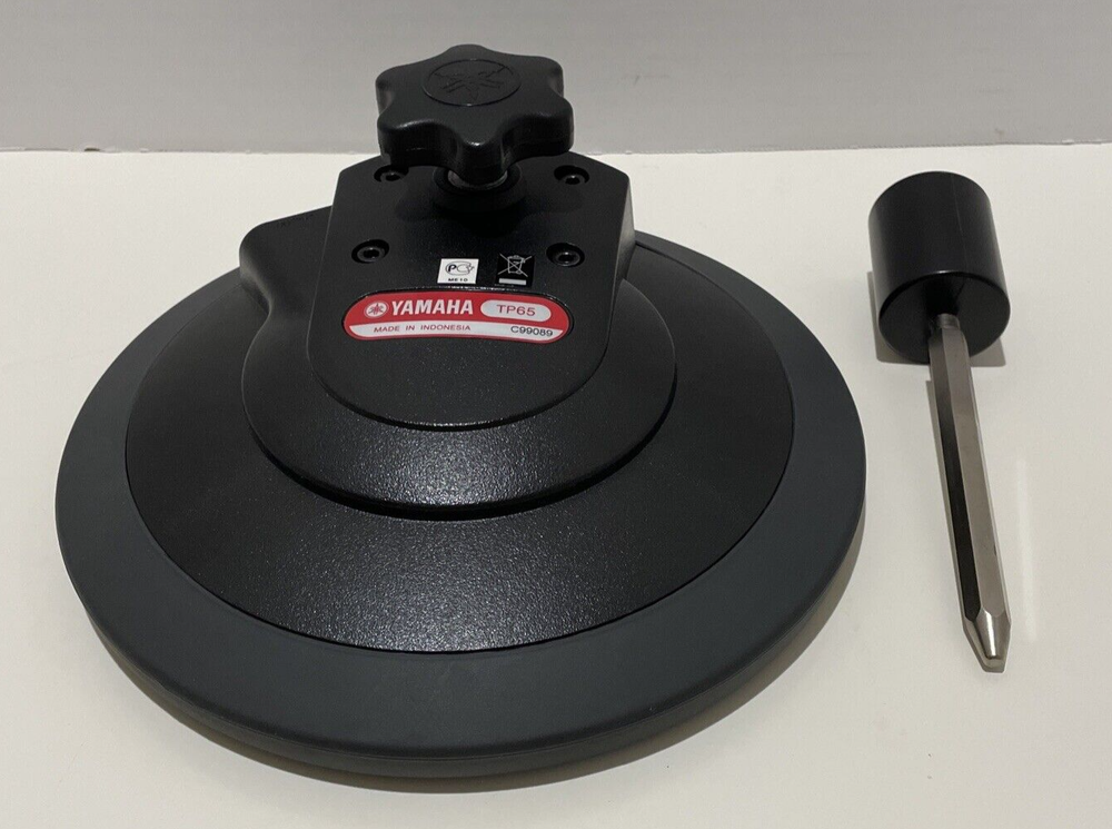 Yamaha TP-65 Drum Pad With Mount Bracket Spike DTXplorer TESTED!