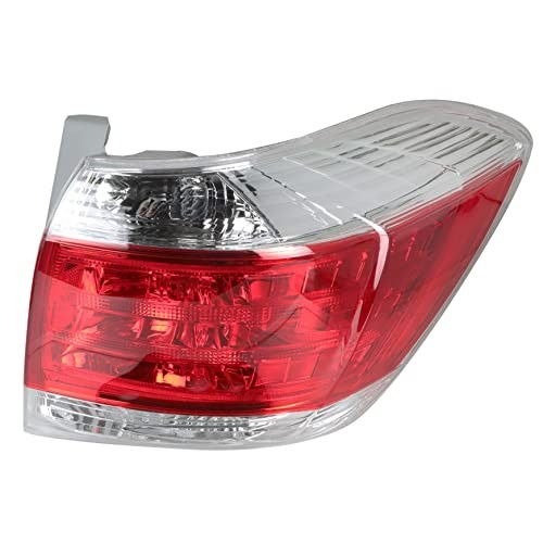 Passenger Side Outer Tail Light Assembly Replacement for Highlander 2011 Right