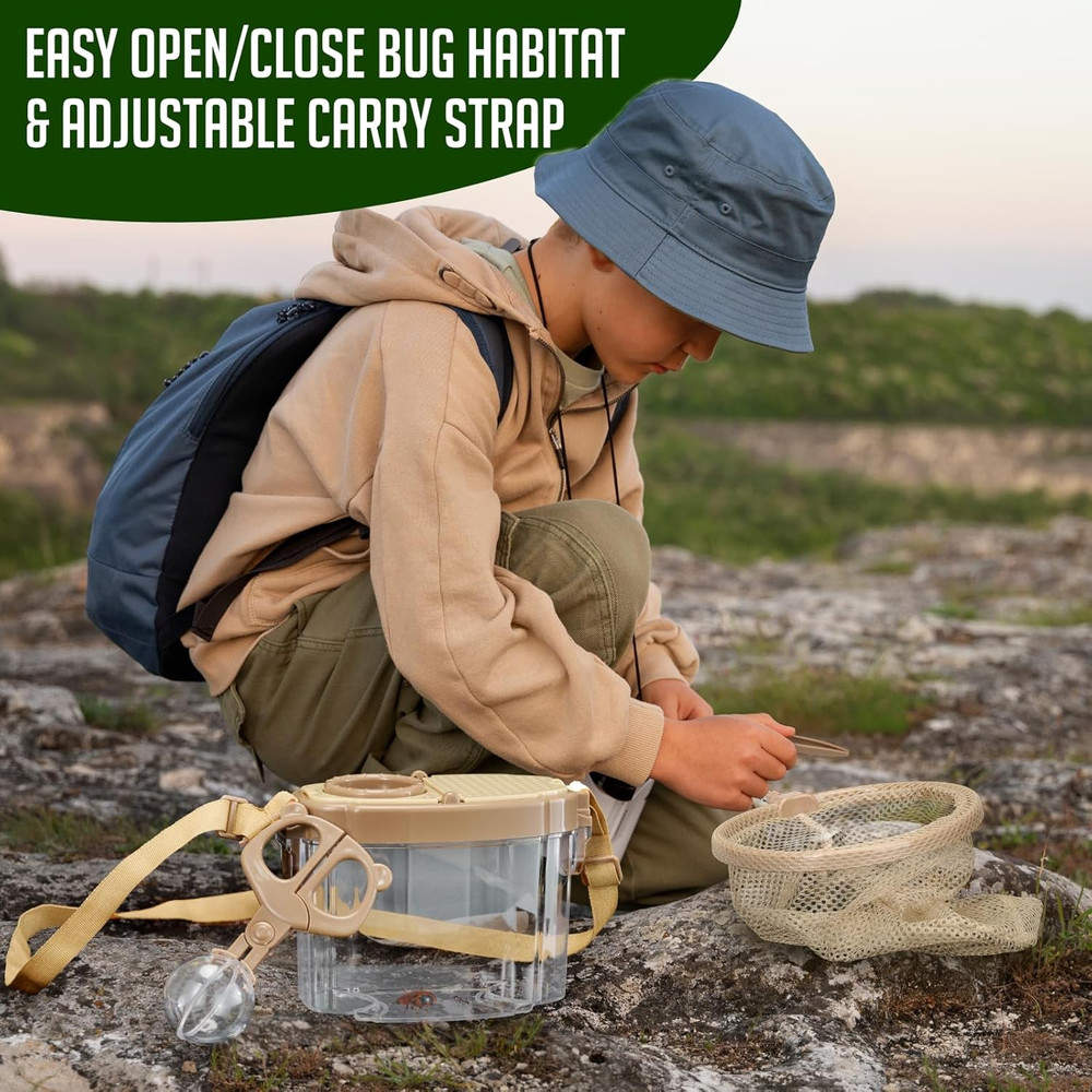 Kids' Bug Catching Kit - Complete Insect Exploration Set with Habitat, Extendabl