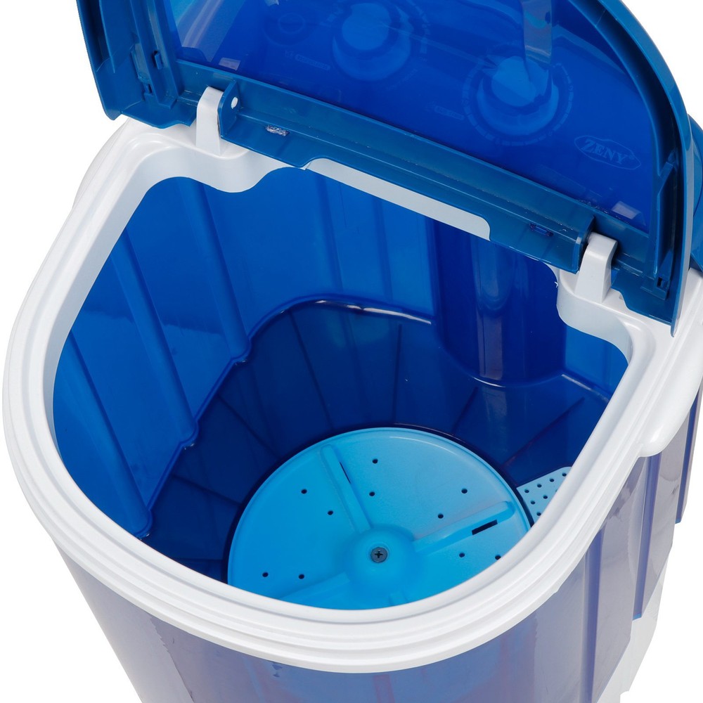 7.9LBS Semi-Automatic Washing Machine Compact Single Tub Washer W/Timer Control