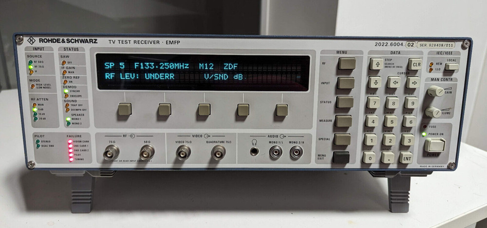 Rohde & Schwarz R&S TV Test Receiver EMFP