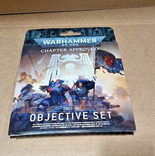 ⚔️WARHAMMER 40K - OBJECTIVES SET - MARKERS - NIB⚔️