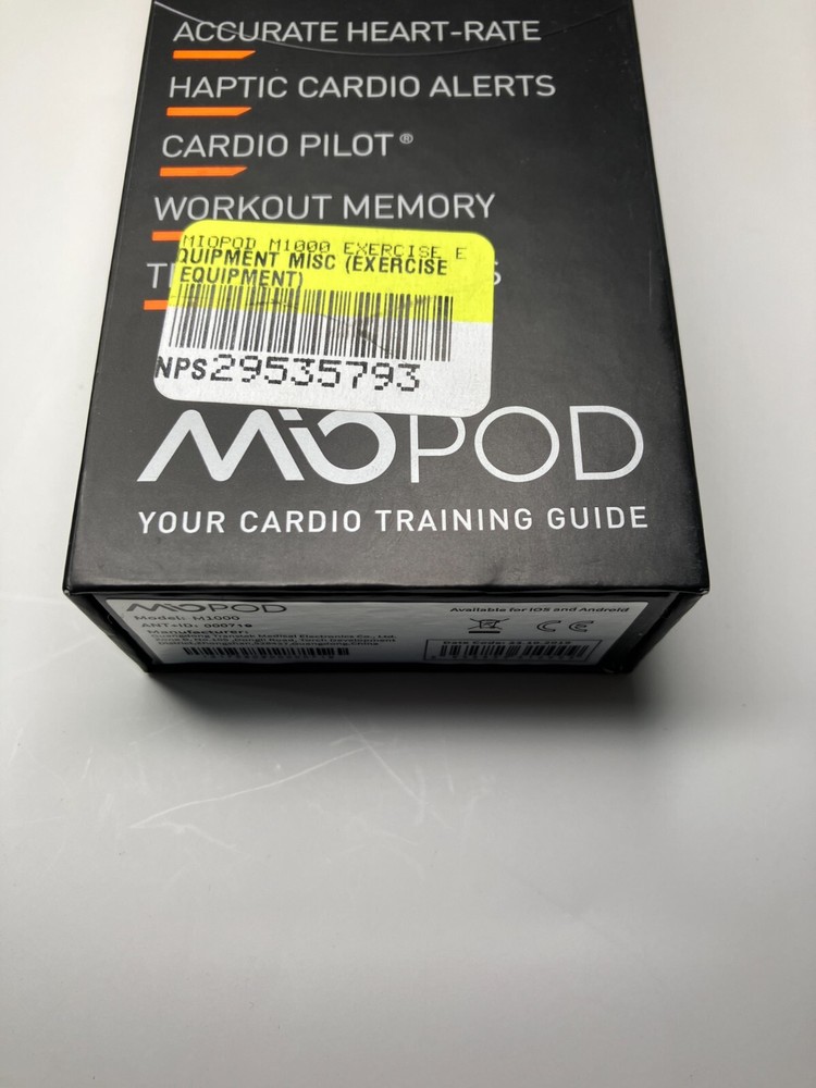 MIOPOD M1000 HEART RATE TRACKER FOR PERFORMANCE TRAINING (a158)