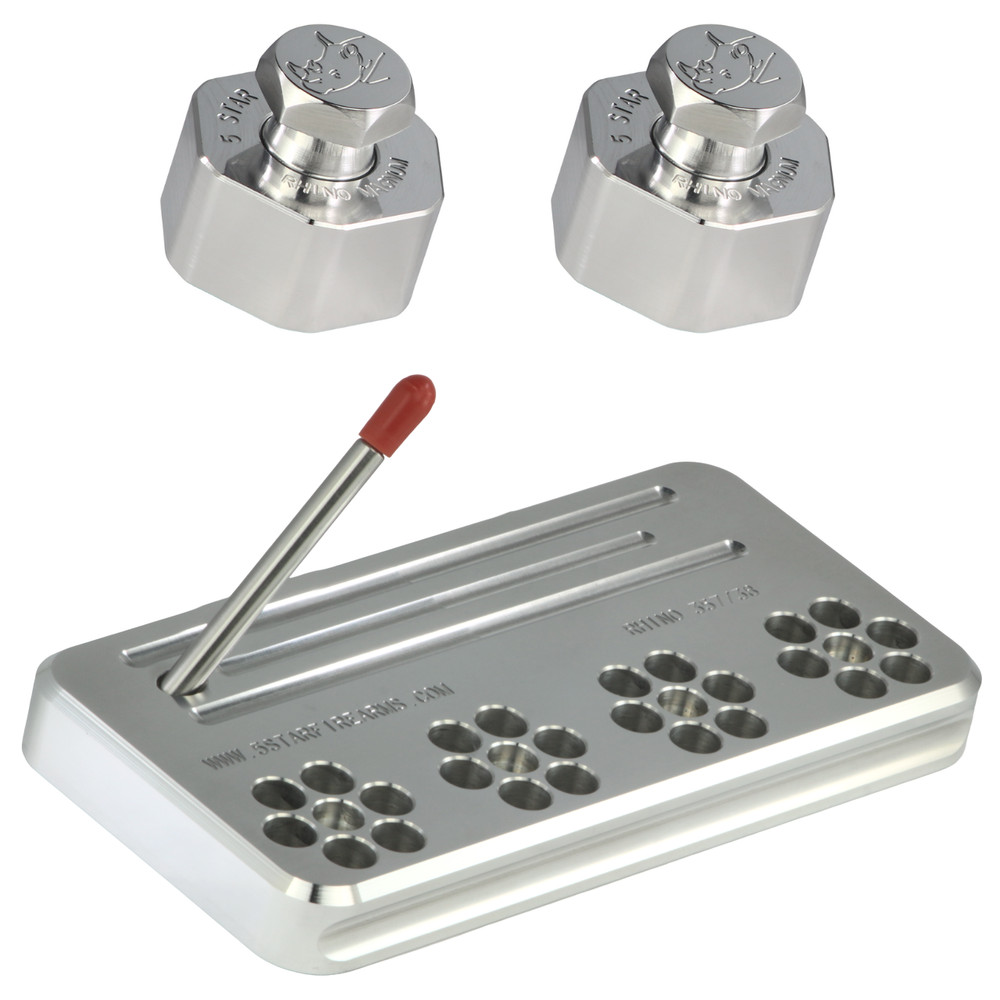 Chiappa RHINO Range Stand / Speedloader, 6-shot .357/.38, Solid Billet Aluminum