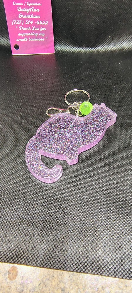 Unique Gift and More Epoxy Resin Keychains