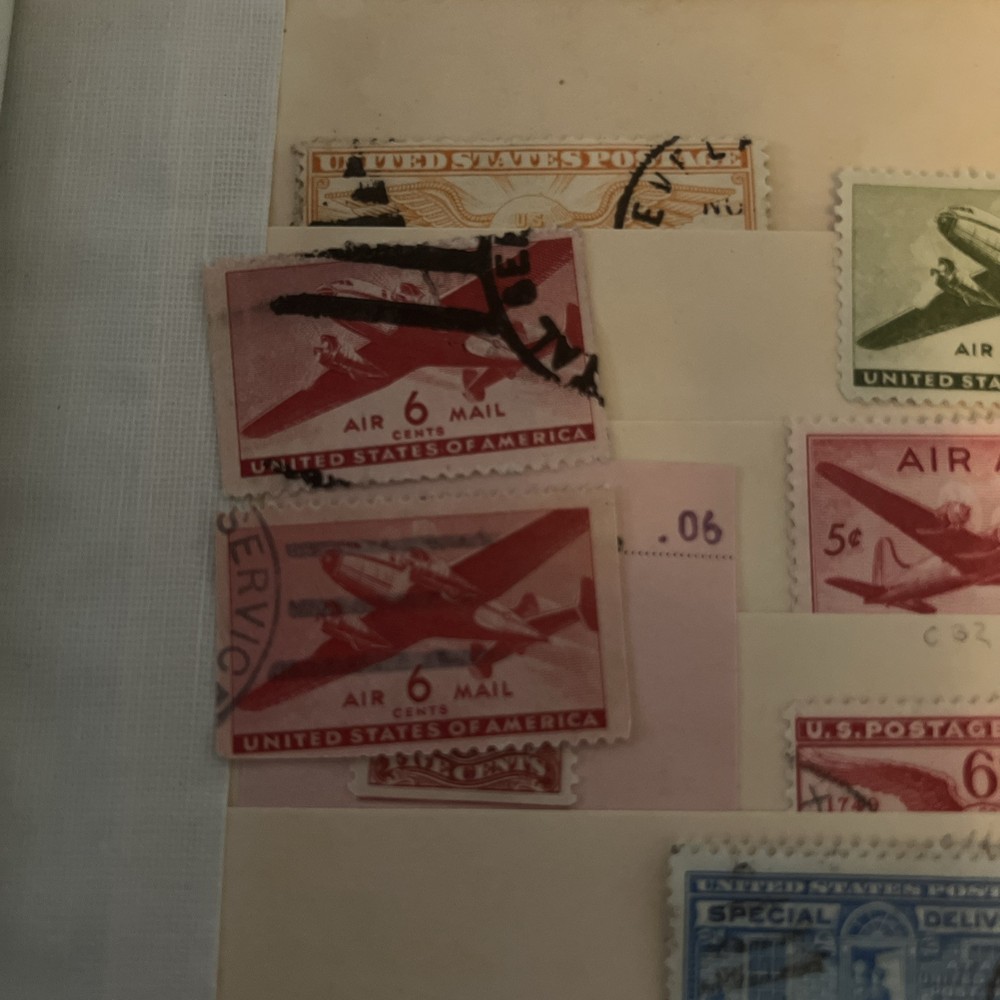 Air mail 6 cent