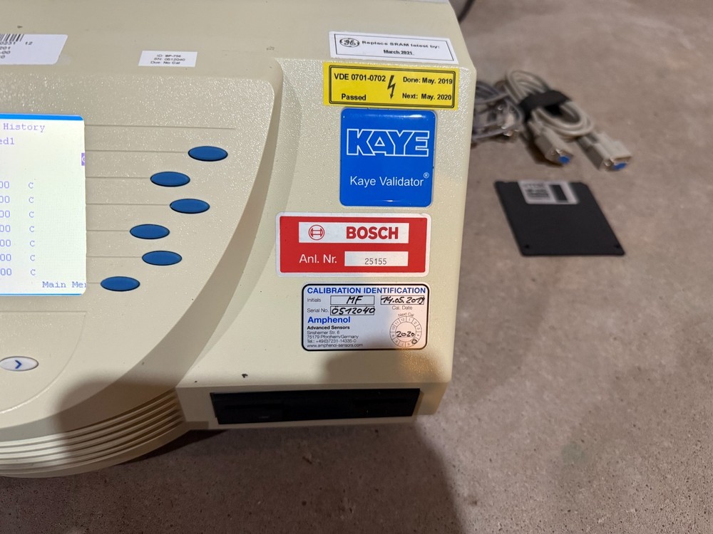 Kaye GE Sensing Model 2000 X2000 Validator