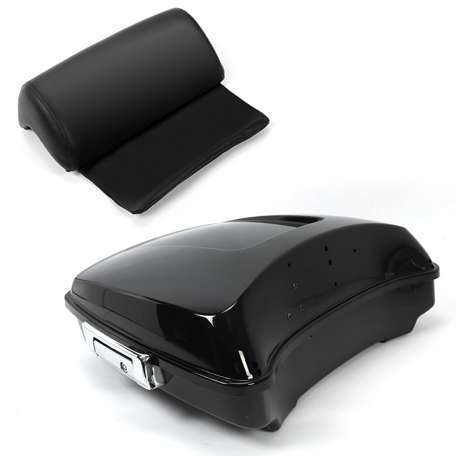 5.5'' Razor Tour Pack Trunk Pad Mount Rack For Harley Road Glide 1997-2008 Pak