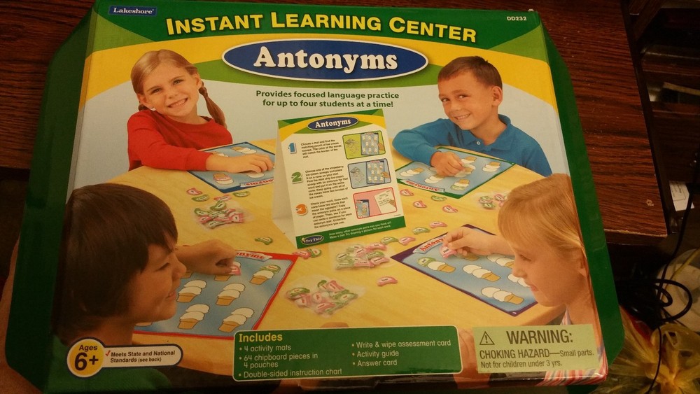 Lakeshore Antonyms Instant Learning Center DD232