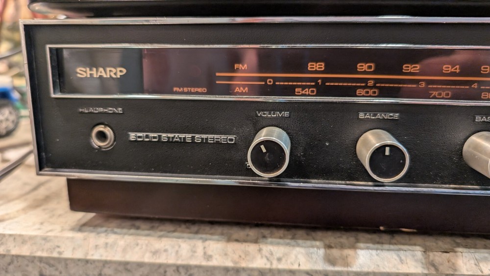 Sharp STA-11 Solid State Stereo Receiver in working condition early 1970's