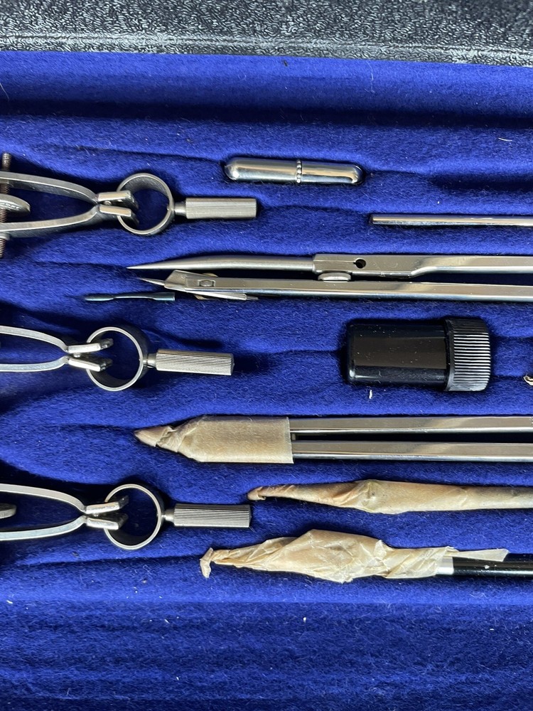 FREDERICK POST COMPANY VINTAGE DRAFTING TOOL SET Style #1130c