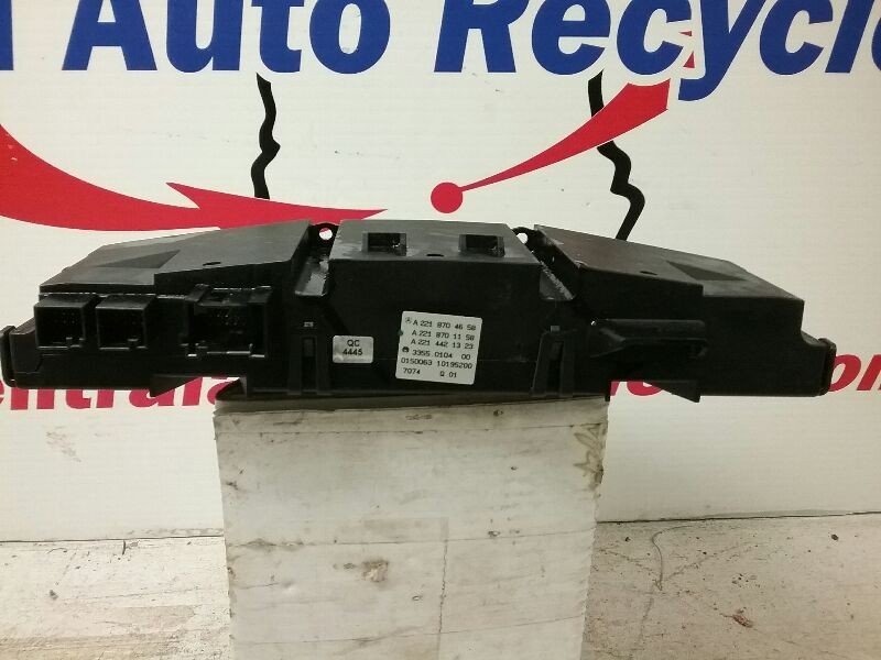 Temperature Control 221 Type S63 Front Fits 07-11 MERCEDES S-CLASS 166194