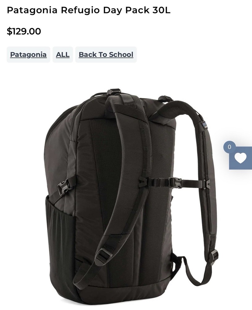 Patagonia Tres Pack 25L Black