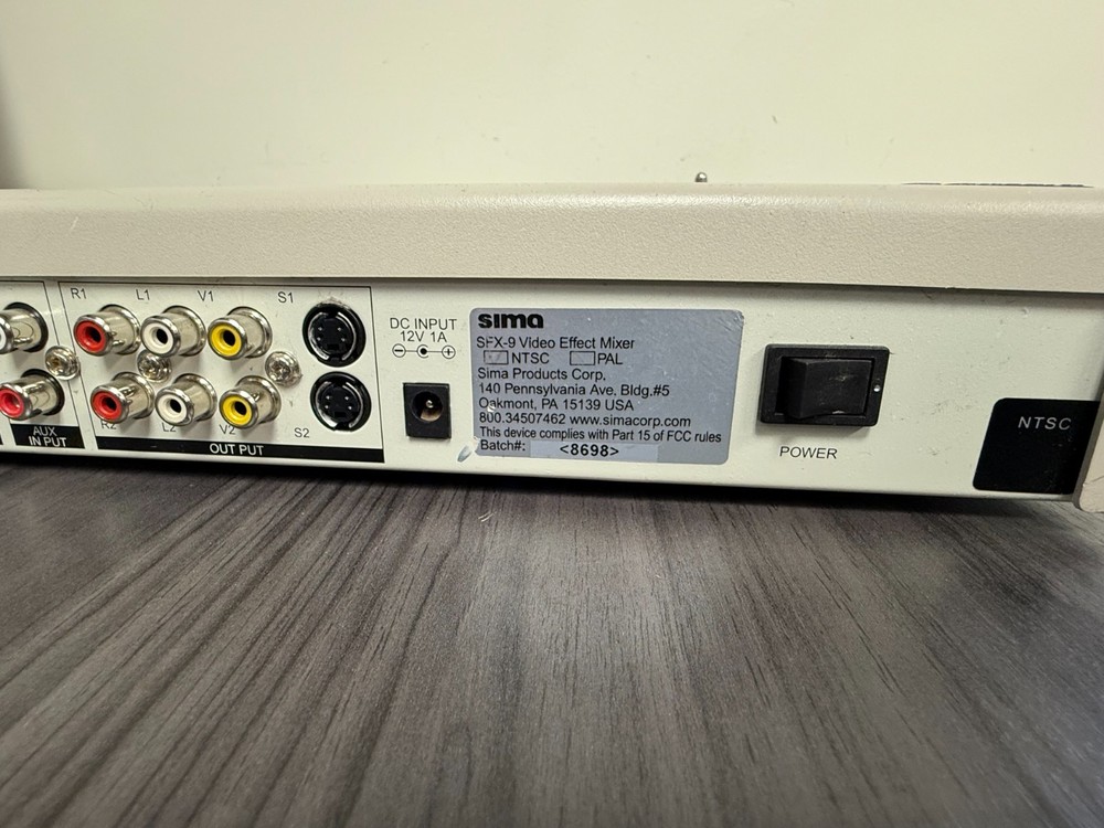 Sima FX-9 Video Effects Mixer