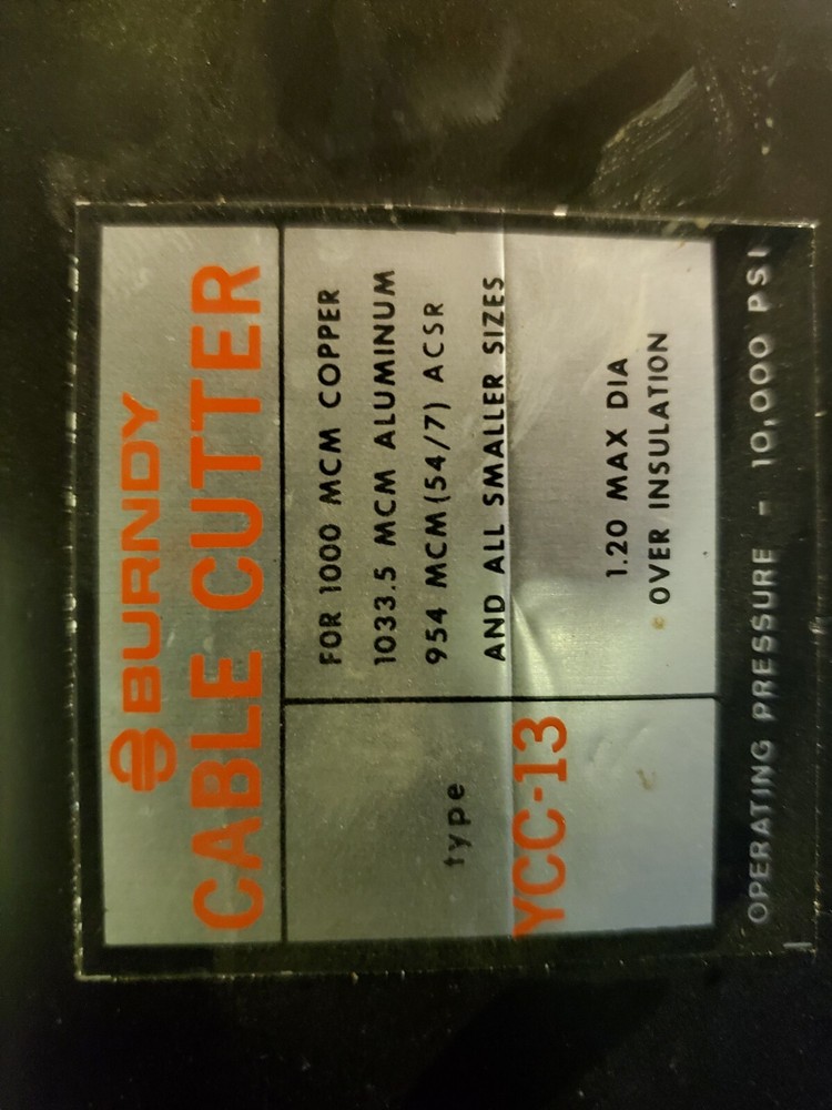 Burney cable cutter YCCI-13
