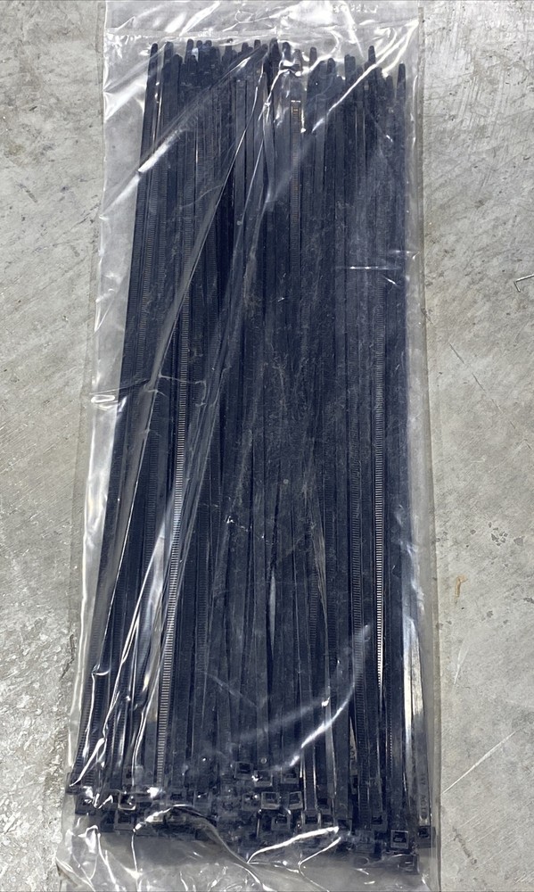 PROSELECT 14-1/2" Black Cable Ties, #PSCTB14, 100Count Package New