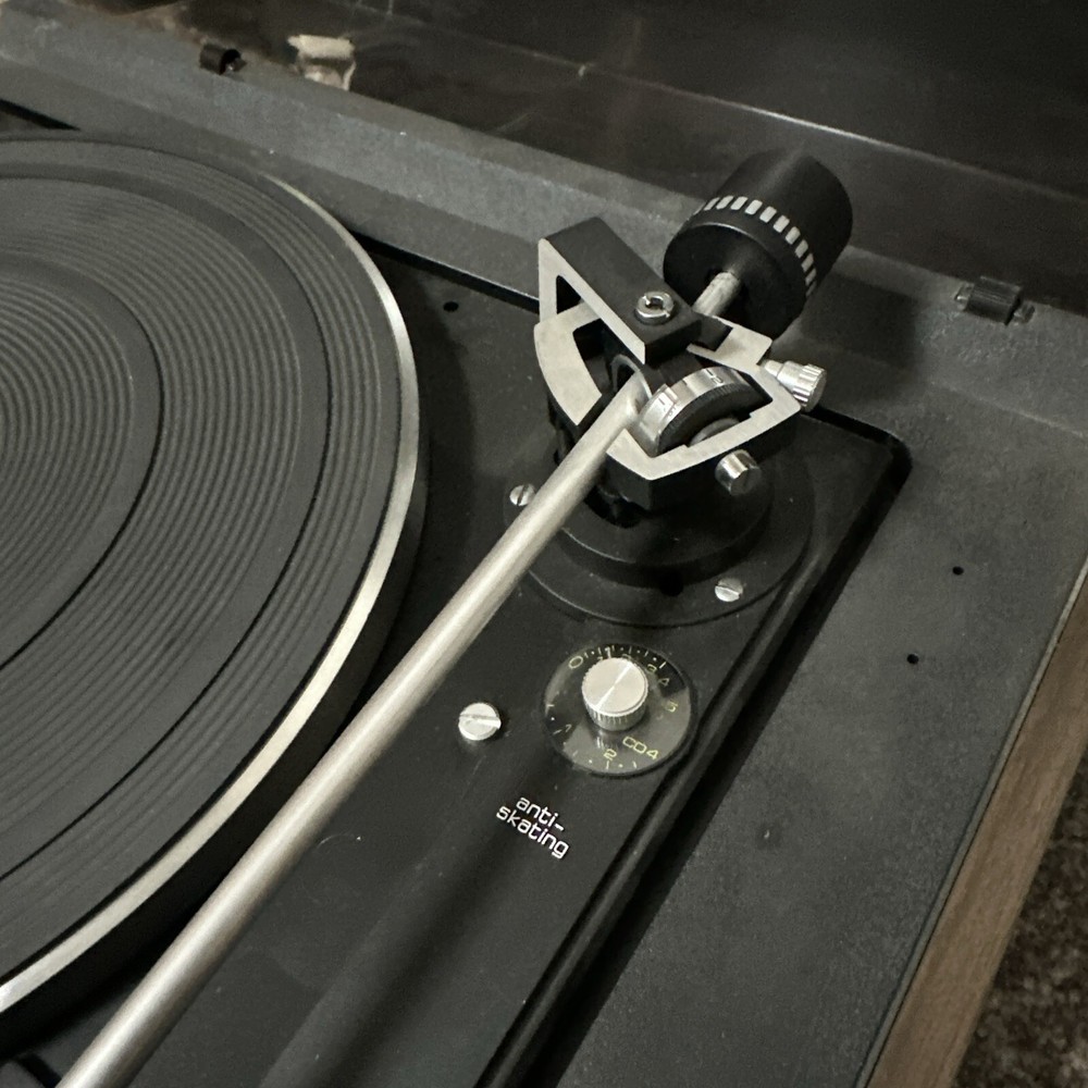 Dual 1237 Automatic Belt Drive Turntable w/Dustcover Made In Germany