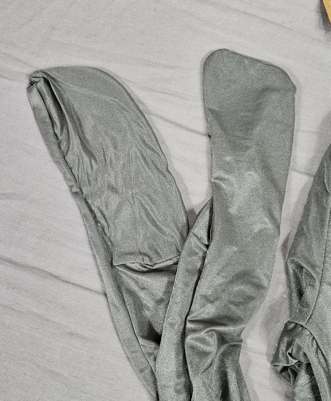 Skims Glissenette Footed Leggings Size XXS Thunder Kim Kardashian 88