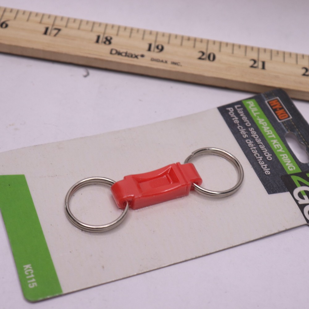 Hy-Ko Pull Apart Key Ring KC115