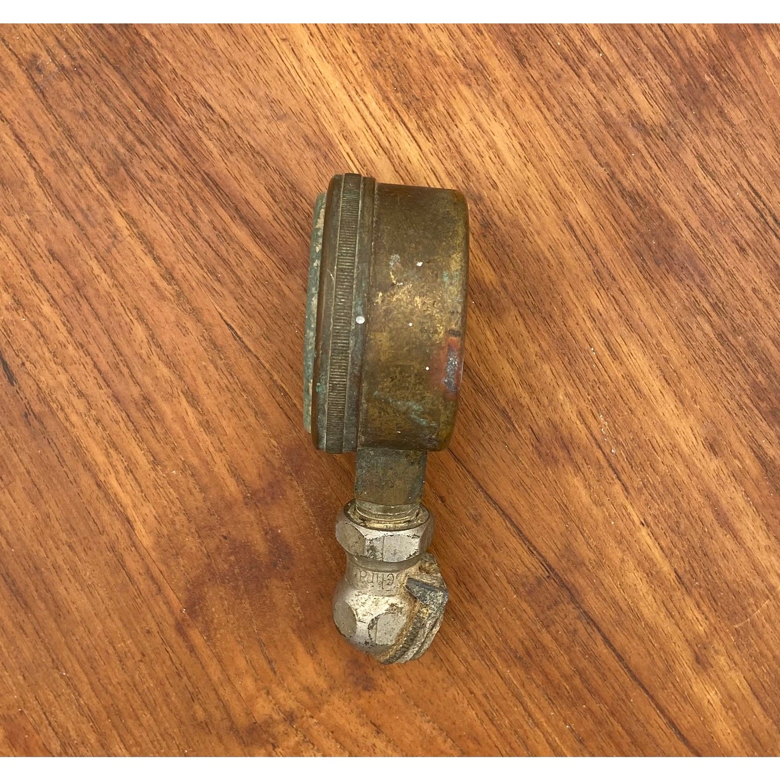 Vintage Brass Pressure Gauge 30 PSI U.S. Gauge UNTESTED READ