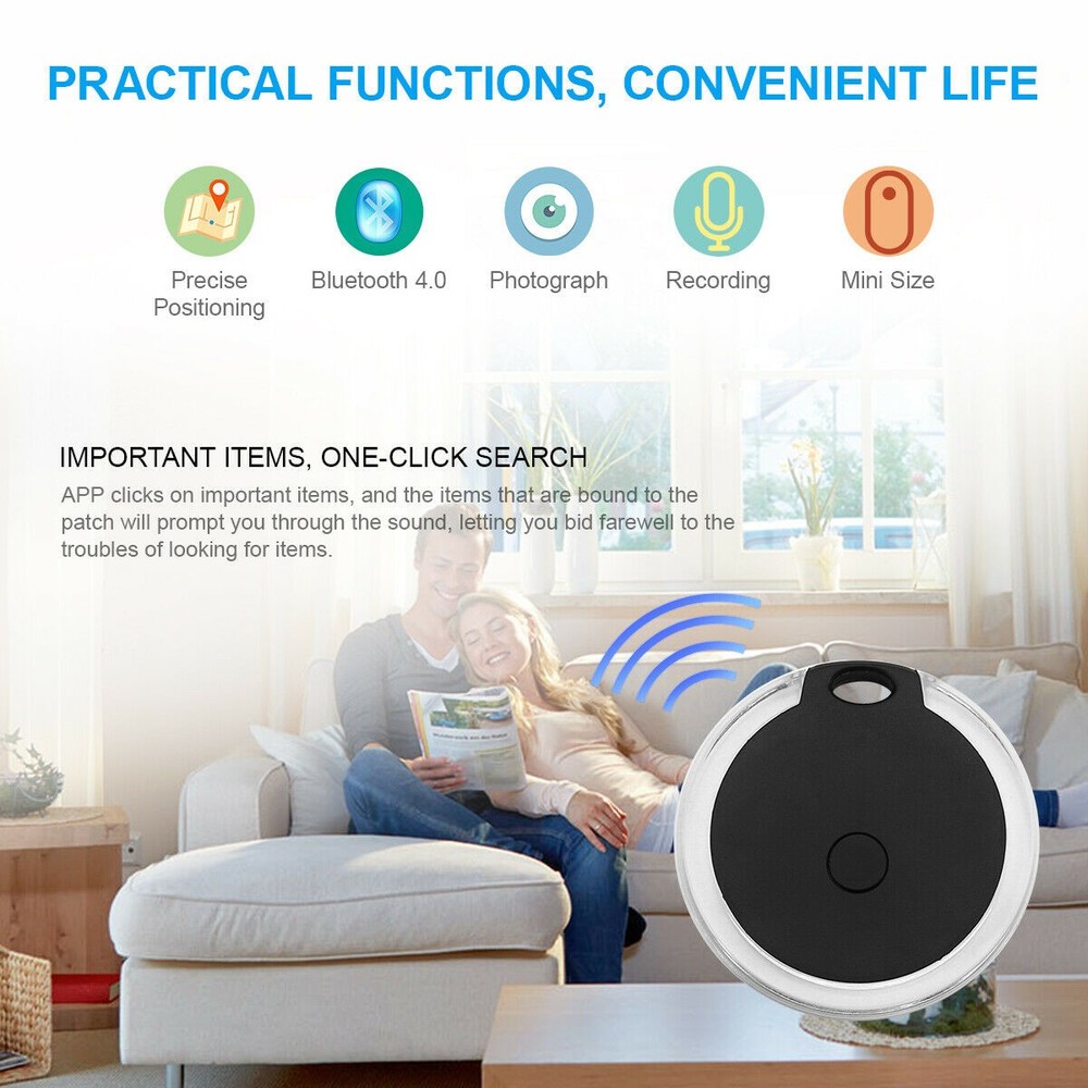 Universal Bluetooth Anti-Lost Keychain Alarm – 2-Way Smart Tracker & Locator