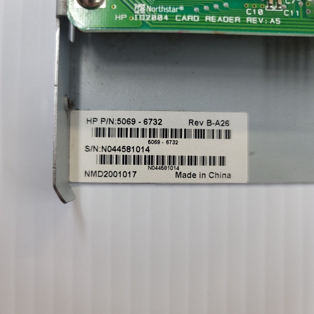 HP ID2004 Front Panel Card Reader 5069-6732 USB 2.0 CF SD MS SmartMedia XP Era