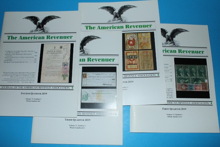 The American Revenuer Journal 2019 Full Year BlueLakeStamps Outstanding content!