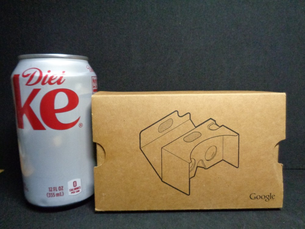 Authentic GOOGLE Cardboard VR Smartphone Virtual Reality Headset New York Times