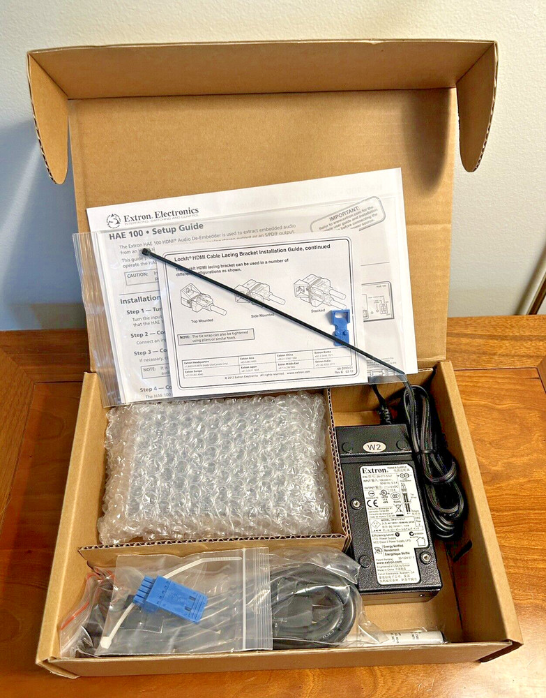Extron HAE 100 / 60-1075-01 HDMI Audio De-Embedder EDID Minder