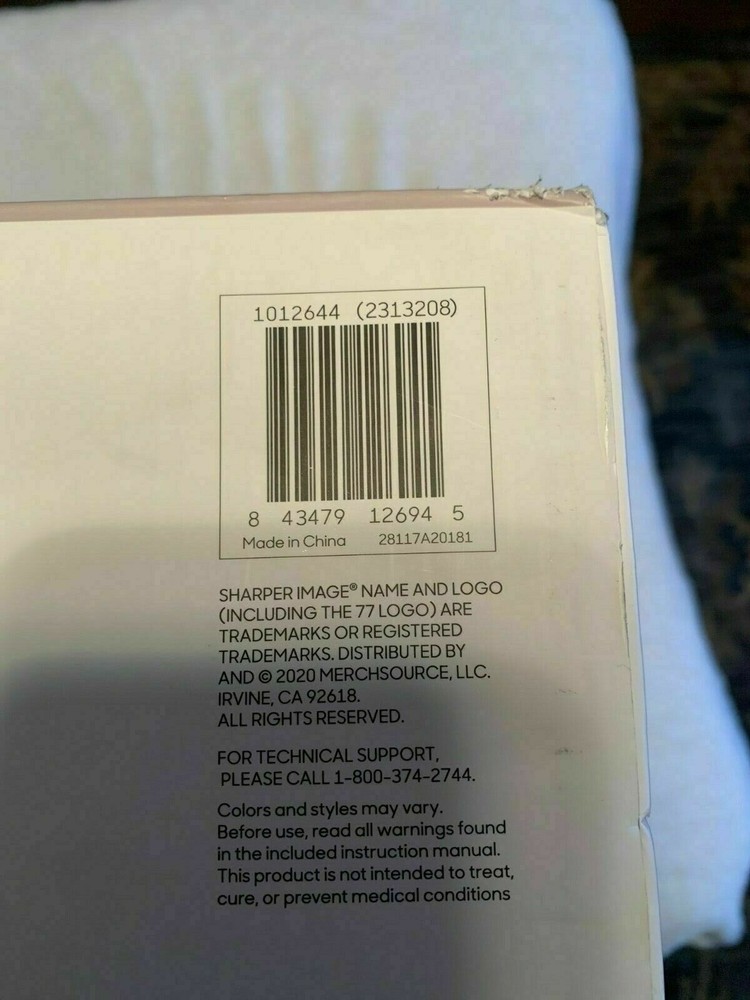 Sharper Image BodyScan Seat Topper