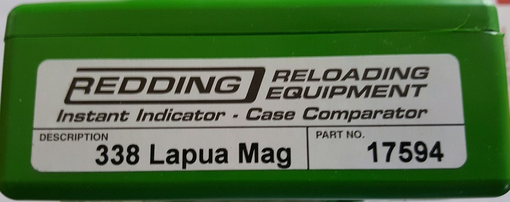 17594 REDDING INSTANT INDICATOR WITHOUT DIAL - 338 LAPUA MAG - NEW RANGE ADAPTER
