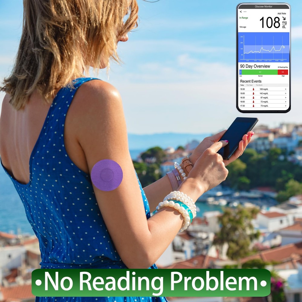 Sensor Covers Waterproof Hypoallergenic 20Pack Multi-Colored for Libre 3