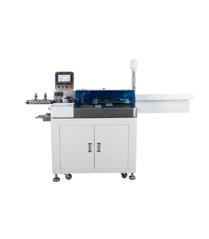 Automatic Bipolar Cable Spool Cutting Machine on Both Sides