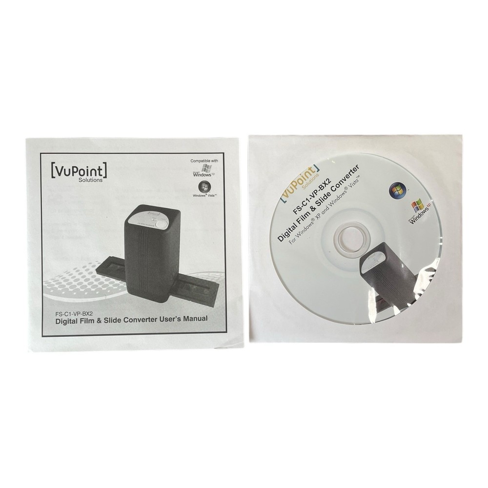 Vupoint Solutions Film Scanner Converts