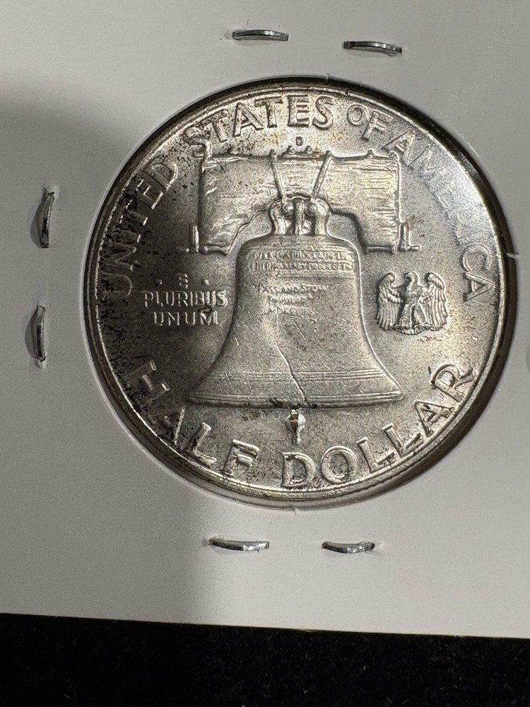 1963 D Franklin Half Dollar AU