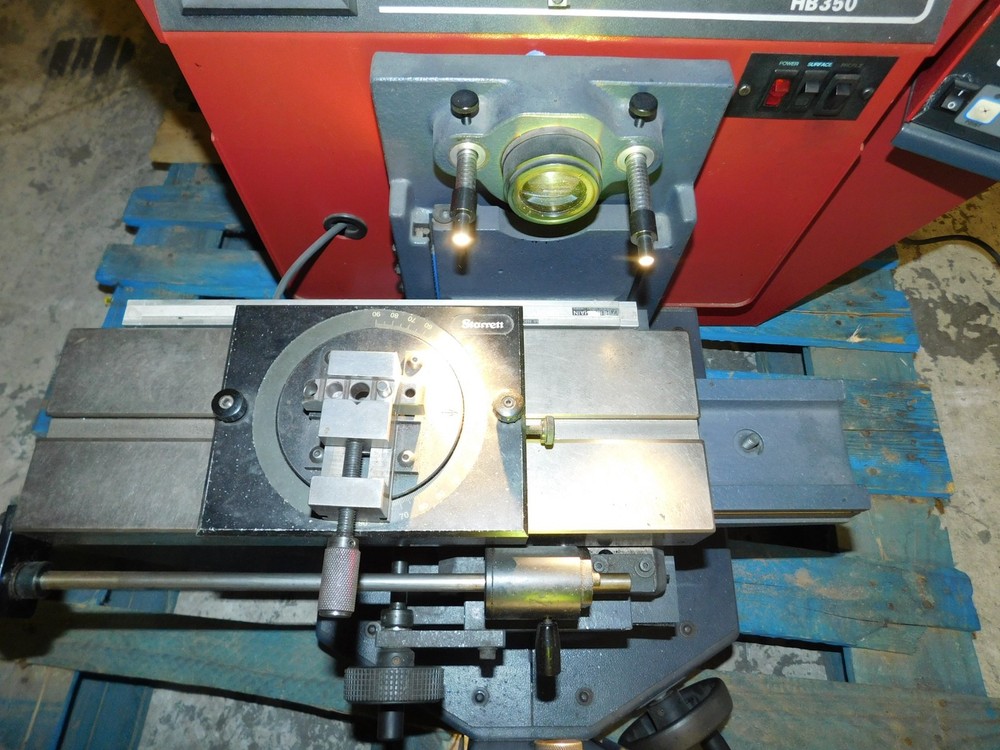 STARRETT PRECISION OPTICAL HB350 QUADRA CHEK 2000 OPTICAL COMPARATOR (#4725)
