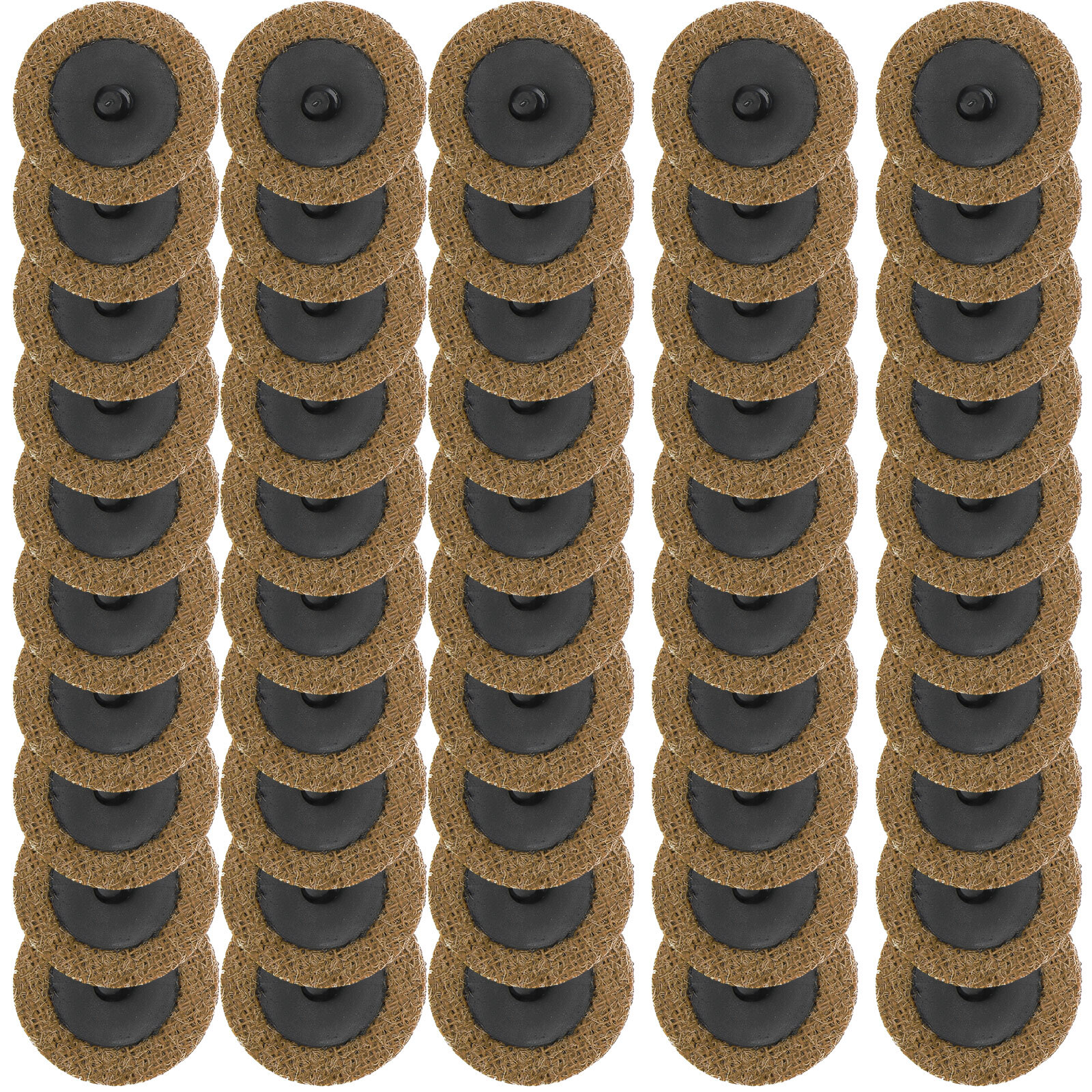 50PCS 2 inch Coarse Surface Conditioning Roll Lock Sanding Discs for Die Grinder