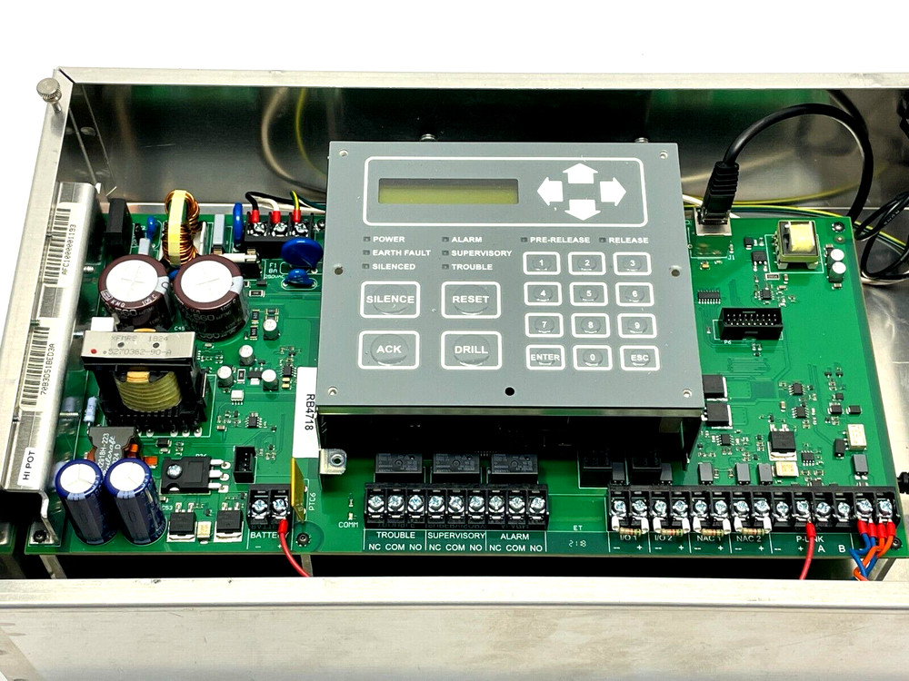 Potter Fire Alarm Control Panel Subassembly