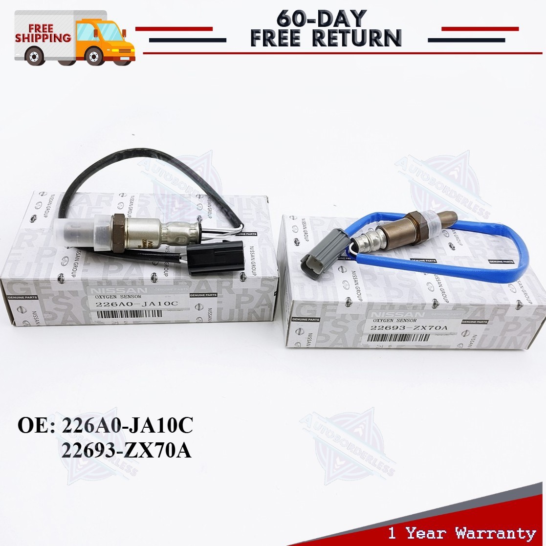 OEM 2PCS Upstream & Downstream Oxygen O2 Sensor For 2007-2013 Nissan Altima 2.5L