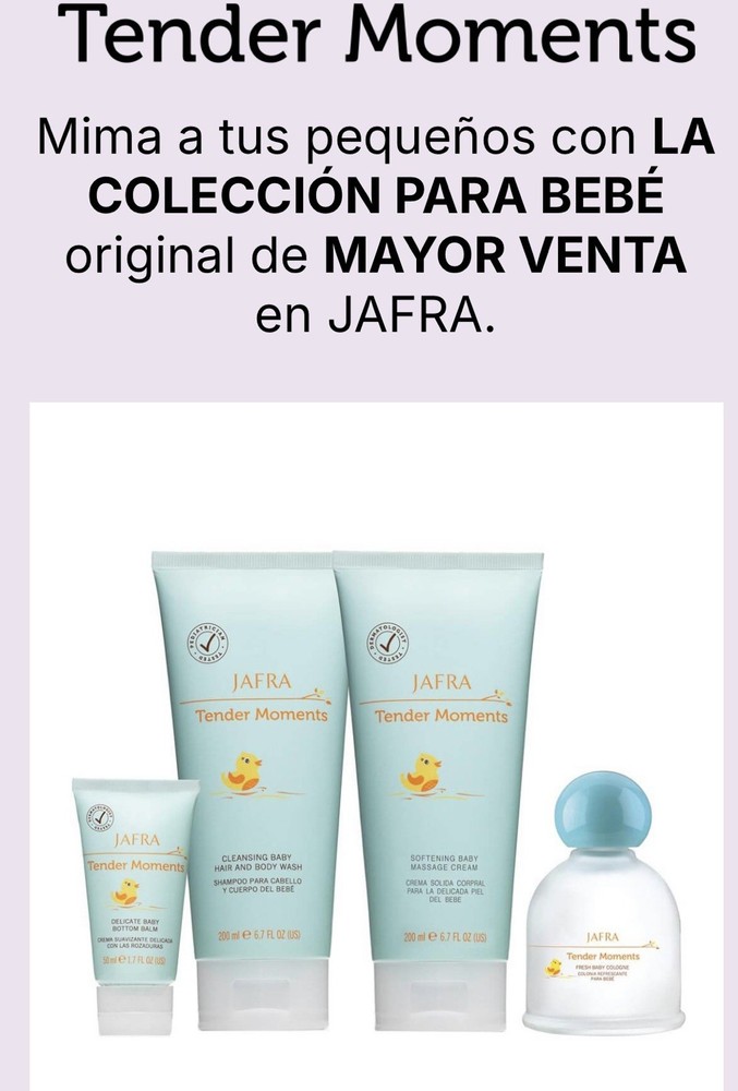 Fragancias de bebé no irrita la piel de tu bebé