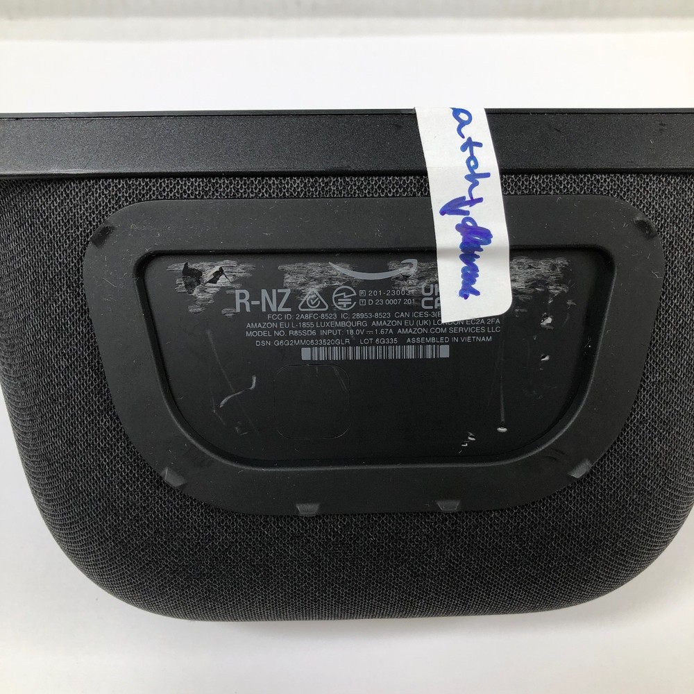Amazon Echo Show 8 R85SD6 3rd Gen Smart Speaker - Black acceptable