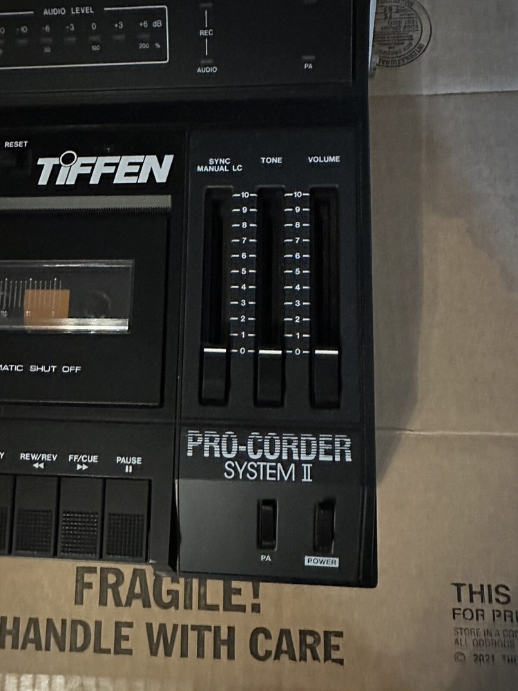 EUC- Tiffen Pro Corder System II Slide Projector (Sync to Sound) Controller Unit