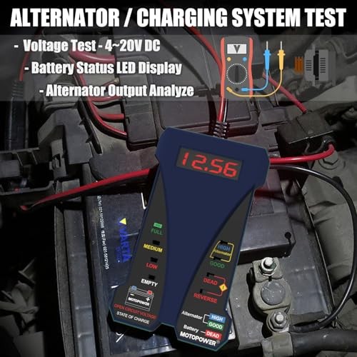 12V Digital Battery Tester & Charging System Analyzer MP0514B