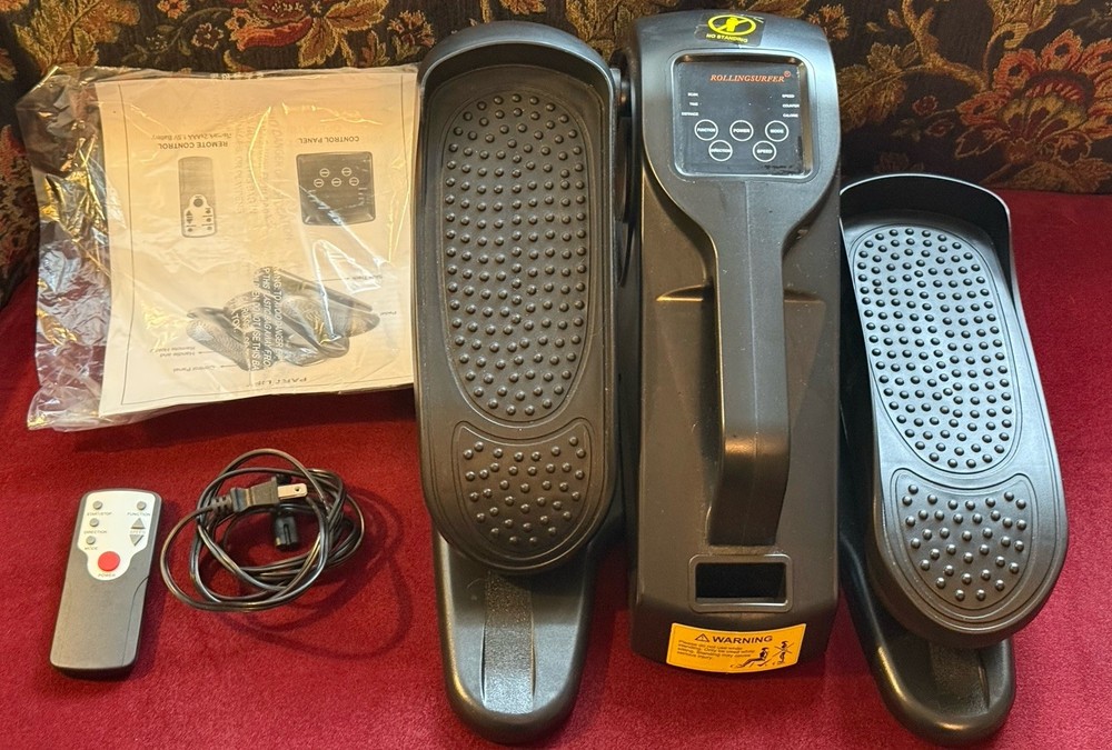 Rollersurfer - Under Desk Elliptical Machine Adjustable Speeds Elliptical