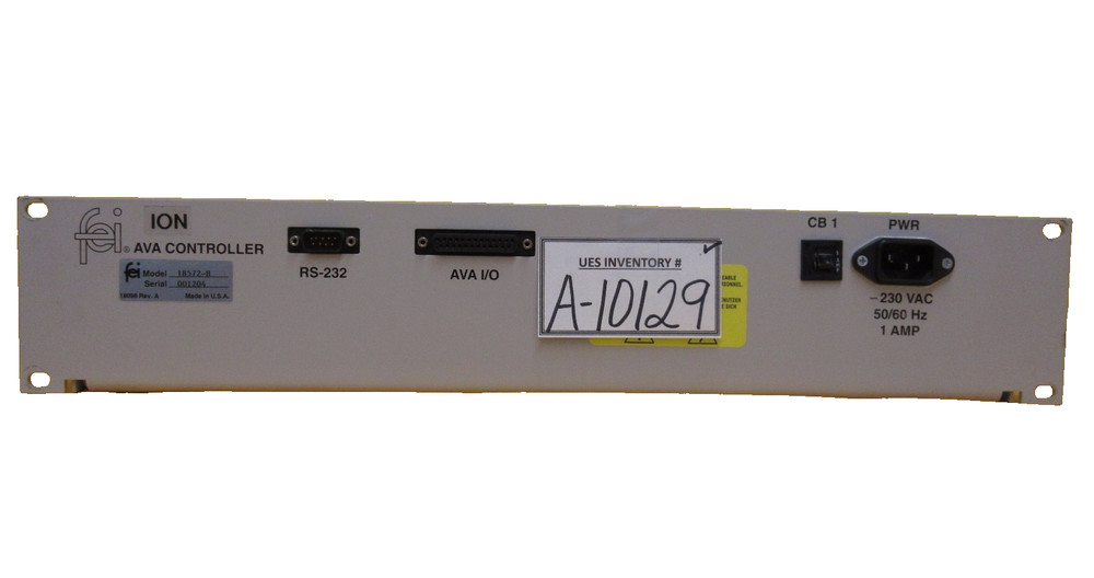 FEI Company 18572-H AVA Controller Module 18098 Working