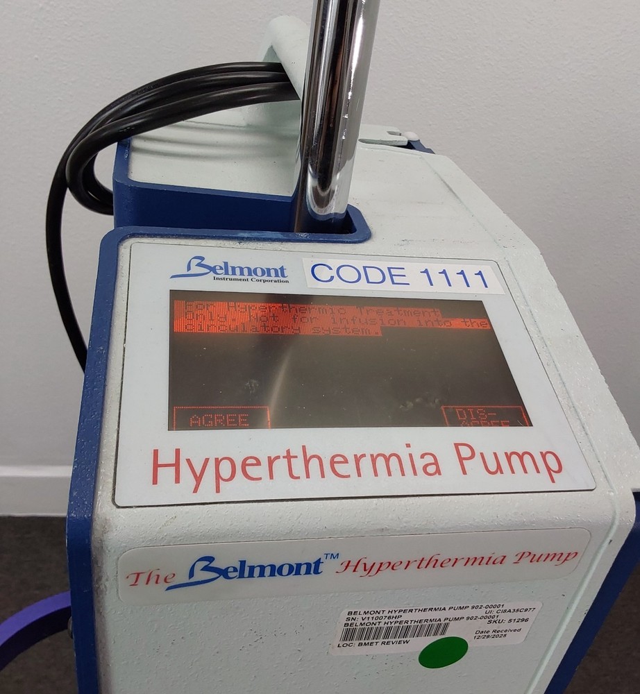 Belmont Hyperthermia Pump Ref 902-00001