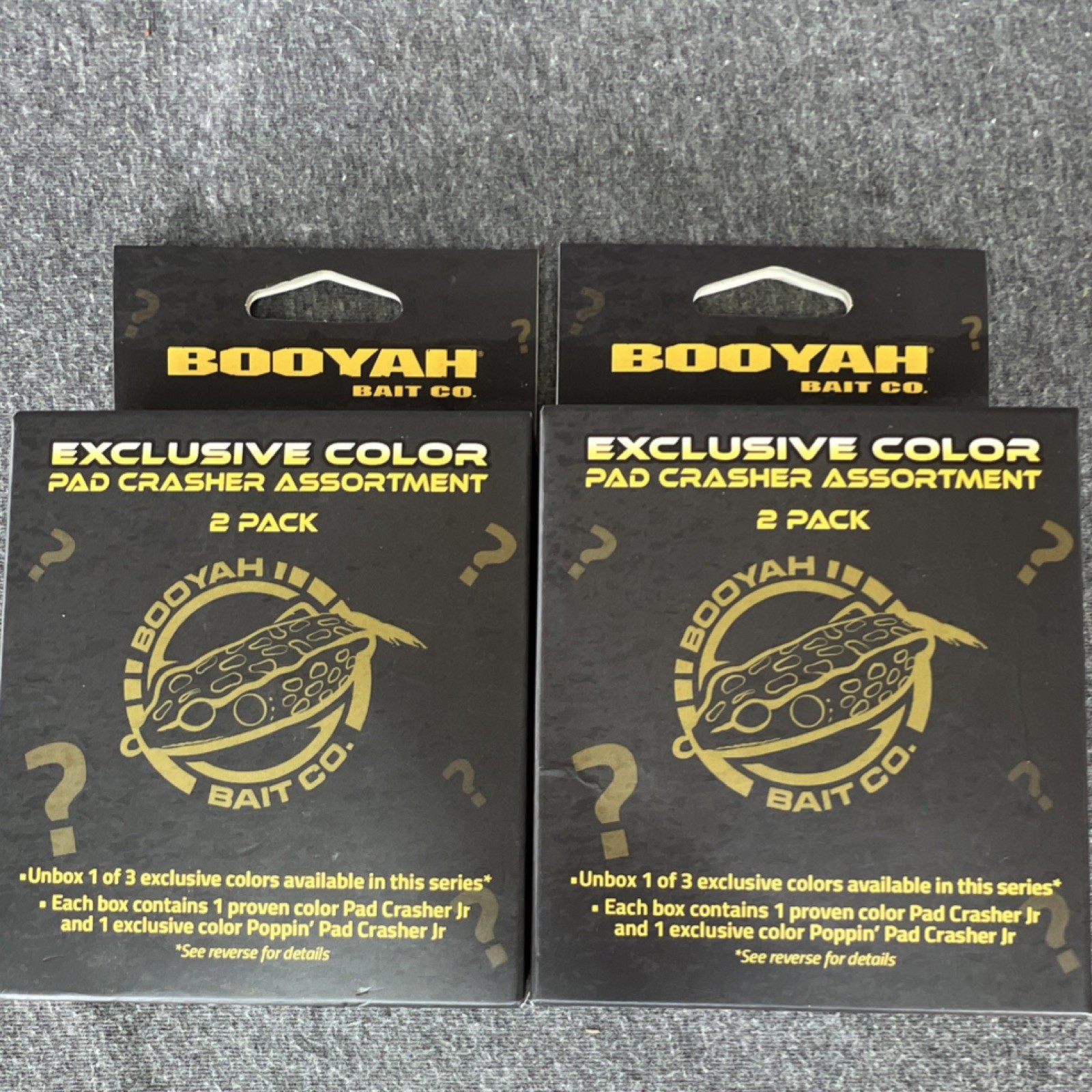 Booyah Bait Co. & Vicious Fishing Frog Bait Bundle. Exclusive Color 5-Pack