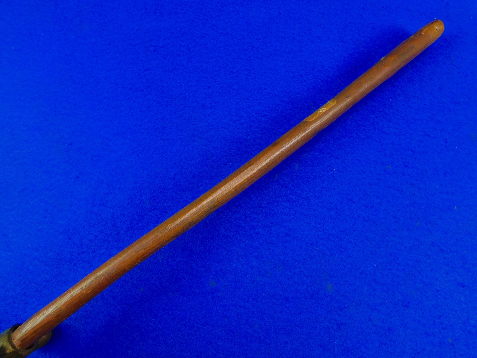 Antique Native American Indian Colonial Brass Head Trade Pipe Tomahawk Axe